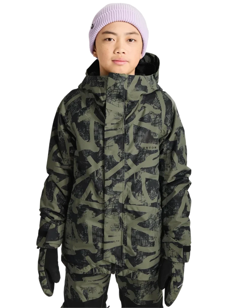 BURTON Kid's Skimmer Snow Jacket Forest City Streets 2026 Youth Snow Jackets Burton 