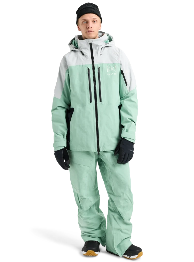 BURTON [ak] Swash GORE‑TEX 2L Snow Jacket Gray Cloud/Soft Sage/True Black 2026 Men's Snow Jackets Burton 