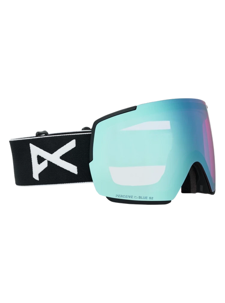 ANON M5 Black - Perceive Variable Blue + Perceive Cloudy Pink + MFI Face Mask Snow Goggle Snow Goggles Anon 