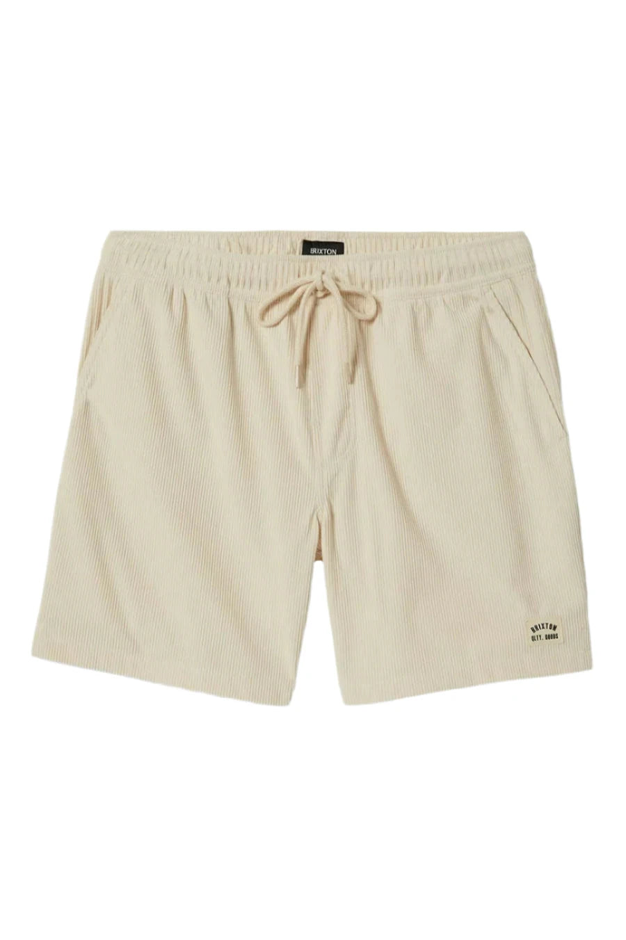 BRIXTON Everyday Corduroy Shorts Whitecap Men's Walkshorts Brixton 