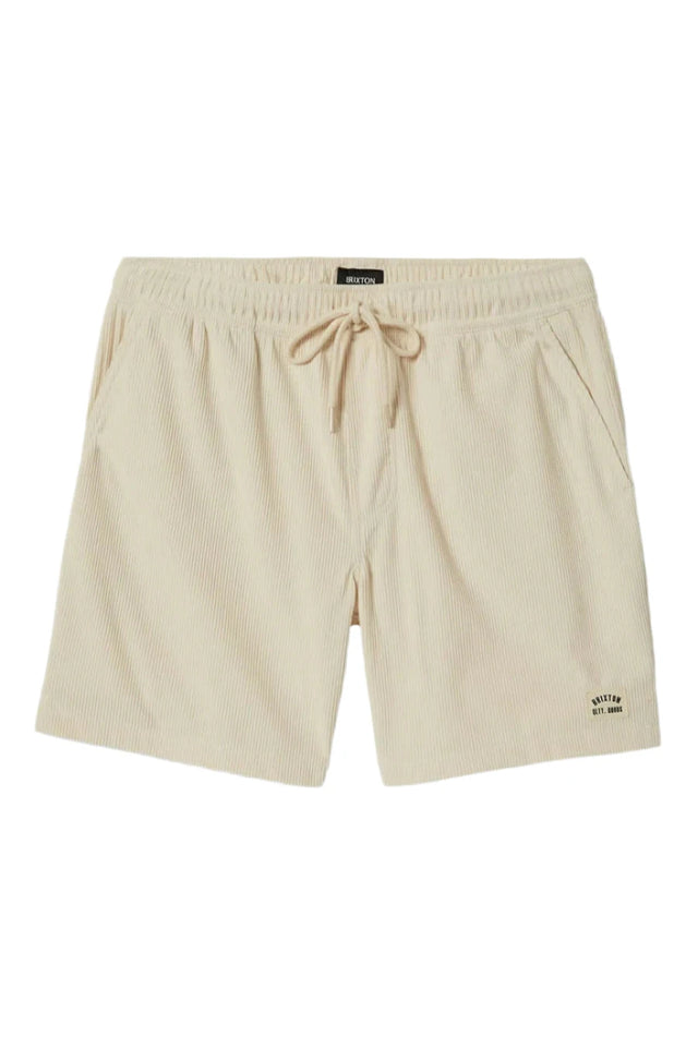 BRIXTON Everyday Corduroy Shorts Whitecap Men's Walkshorts Brixton 