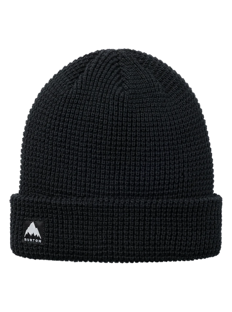BURTON Recycled Waffle Beanie True Black Men's Beanies Burton 