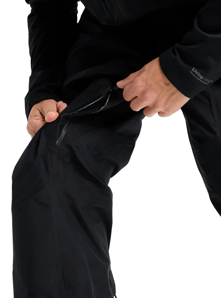 BURTON [ak] Freebird GORE‑TEX 3L Stretch Bib Snow Pants True Black 2026 Men's Snow Bib Pants Burton 