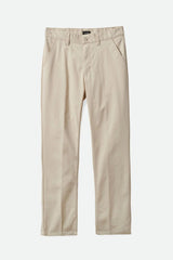 BRIXTON Choice Chino Regular Pant Whitecap Men's Pants Brixton 