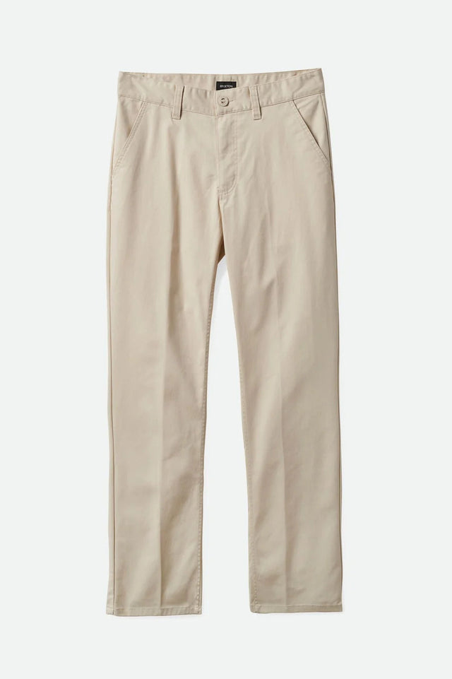BRIXTON Choice Chino Regular Pant Whitecap Men's Pants Brixton 