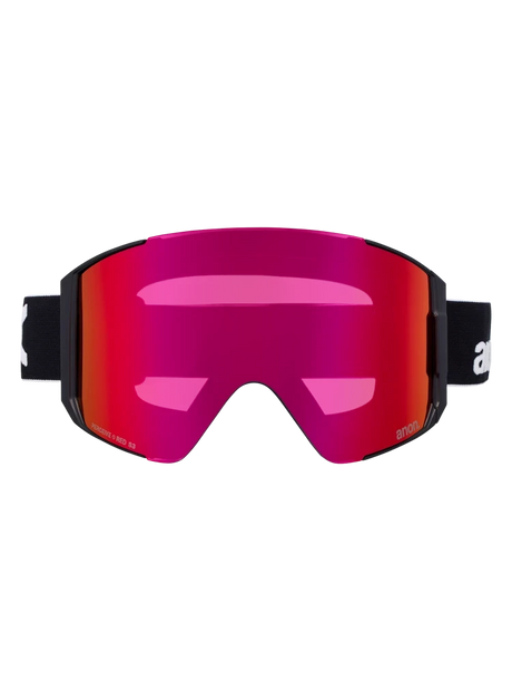 ANON Sync Black - Perceive Sunny Red + Perceive Cloudy Burst + MFI Face Mask Snow Goggle Snow Goggles Anon 