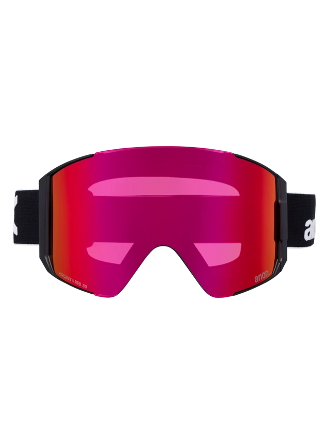ANON Sync Black - Perceive Sunny Red + Perceive Cloudy Burst + MFI Face Mask Snow Goggle Snow Goggles Anon 