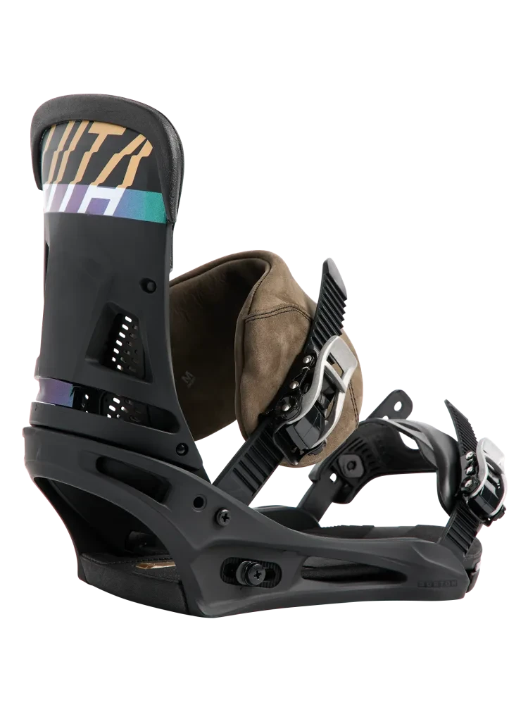 BURTON Malavita Re:Flex Snowboard Bindings Black 2026 Men's Snowboard Bindings Burton 