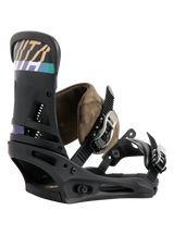 BURTON Malavita Re:Flex Snowboard Bindings Black 2026 Men's Snowboard Bindings Burton 