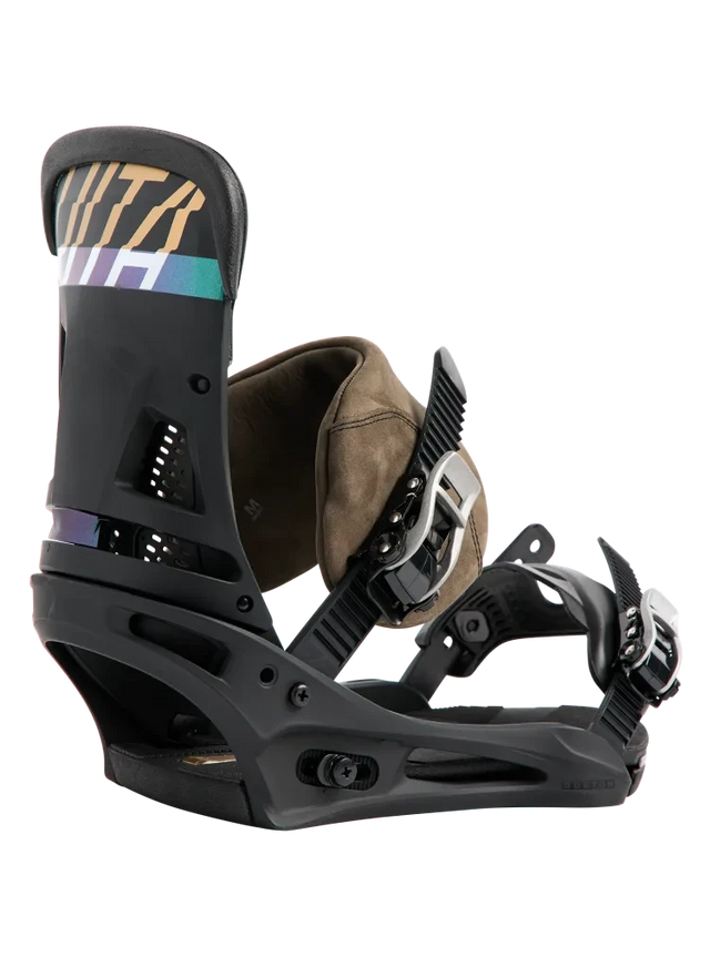 BURTON Malavita Re:Flex Snowboard Bindings Black 2026 Men's Snowboard Bindings Burton 