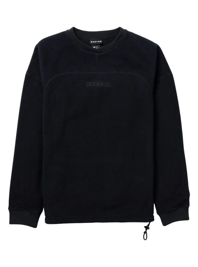 BURTON Burton Cinder Crewneck Fleece True Black Men's Crewnecks Burton 