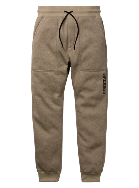 BURTON Burton Oak Fleece Pants Summit Taupe Heather Men's Sweatpants Burton 