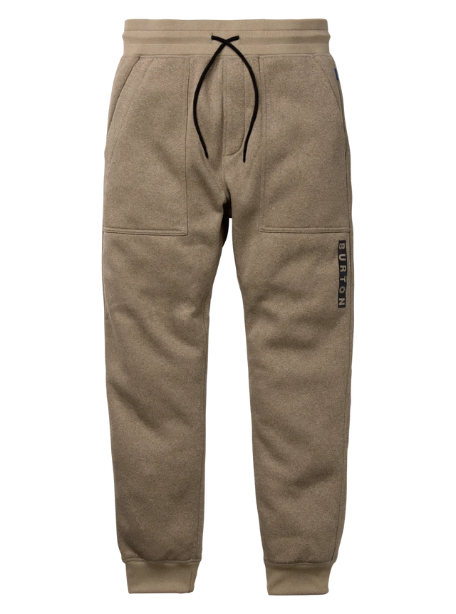 BURTON Burton Oak Fleece Pants Summit Taupe Heather Men's Sweatpants Burton 