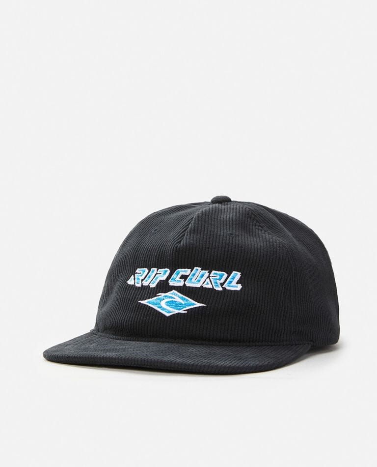 RIPCURL Diamond Adjustable Cap Black Men's Hats Rip Curl 
