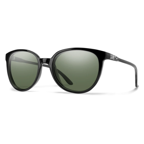 SMITH Cheetah Black - ChromaPop Grey Green Polarized Sunglasses Sunglasses Smith 