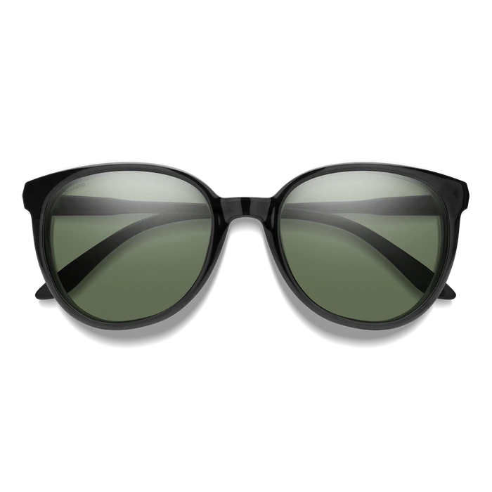 SMITH Cheetah Black - ChromaPop Grey Green Polarized Sunglasses Sunglasses Smith 