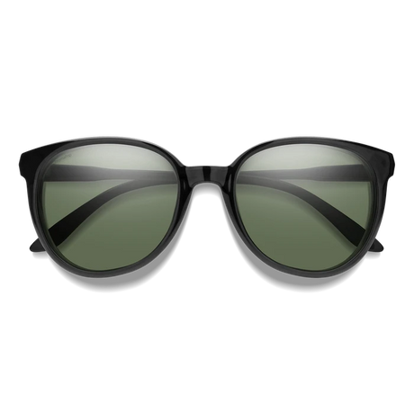 SMITH Cheetah Black - ChromaPop Grey Green Polarized Sunglasses Sunglasses Smith 