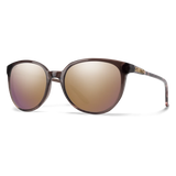 SMITH Cheetah Rose Tortoise - ChromaPop Rose Gold Mirror Polarized Sunglasses Sunglasses Smith 
