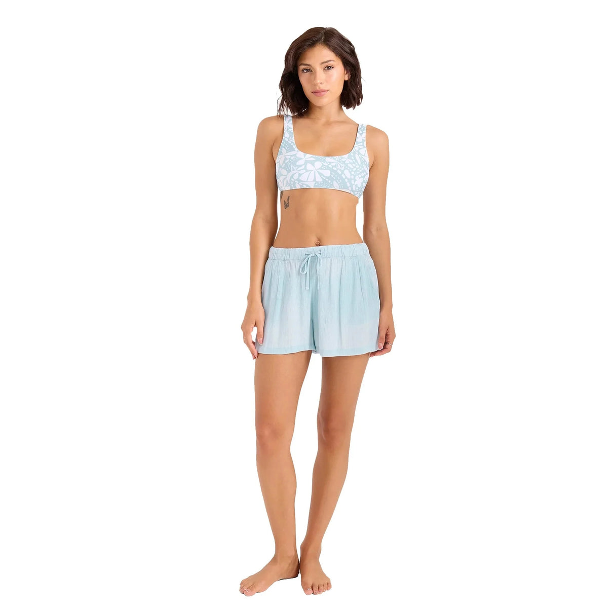VOLCOM Women's Stone Shine Short Cloud Blue Women's Shorts Volcom 