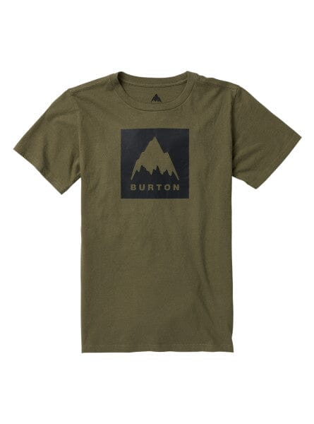 BURTON Kids Classic Mountain High T-Shirt Forest Moss Boy's T-Shirts Burton 