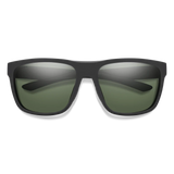 SMITH Barra Matte Black - ChromaPop Grey Green Polarized Sunglasses Sunglasses Smith 
