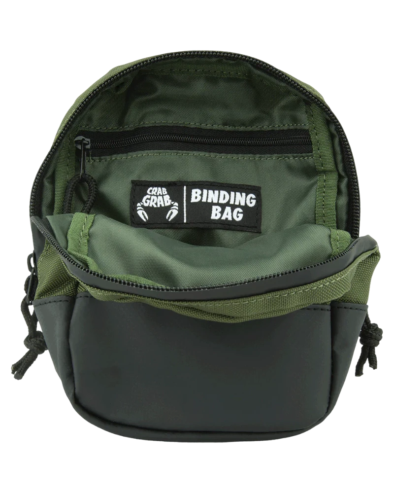 CRAB GRAB Binding Bag Army Green Snowboard Bags Crab Grab 