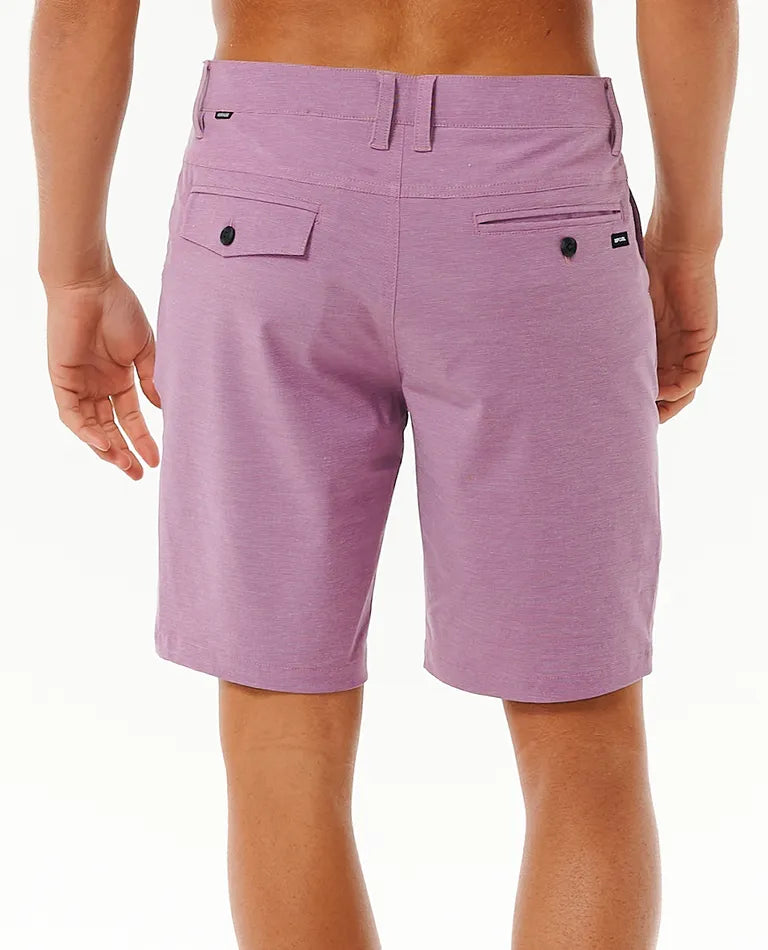 RIP CURL Phase 19" Boardwalk Hybrid Shorts Dusty Purple Men's Hybrid Shorts Rip Curl 