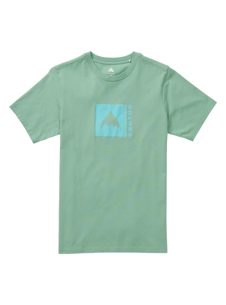 BURTON Classic Mountain T-Shirt Soft Sage Men's Short Sleeve T-Shirts Burton 