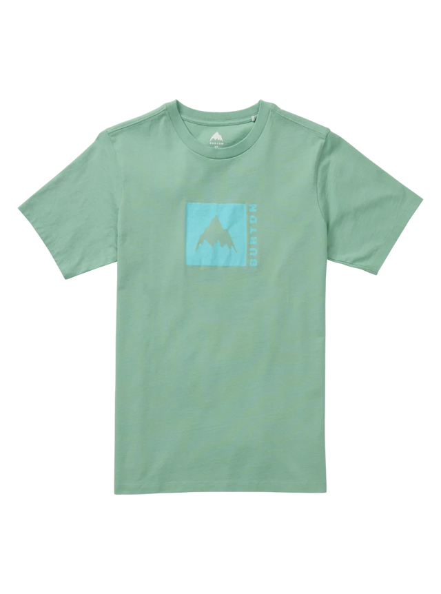 BURTON Classic Mountain T-Shirt Soft Sage Men's Short Sleeve T-Shirts Burton 