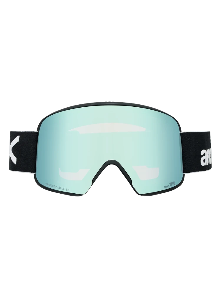 ANON M6 Black - Perceive Variable Blue + Perceive Cloudy Pink + Facemask Snow Goggle Snow Goggles Anon 