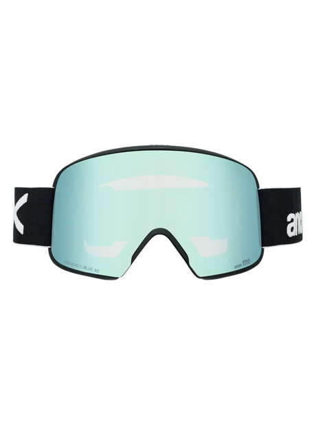 ANON M6 Black - Perceive Variable Blue + Perceive Cloudy Pink + Facemask Snow Goggle Snow Goggles Anon 