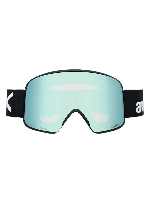ANON M6 Black - Perceive Variable Blue + Perceive Cloudy Pink + Facemask Snow Goggle Snow Goggles Anon 