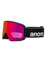 ANON M6 Black - Perceive Sunny Red + Perceive Cloudy Burst + Facemask Snow Goggle Snow Goggles Anon 