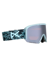 ANON Nesa S Snow Flurry - Perceive Sunny Onyx + Perceive Cloudy Burst + MFI Face Mask Snow Goggle Snow Goggles Anon 