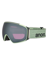 ANON M4S Toric Soft Sage - Perceive Sunny Onyx + Perceive Variable Violet + MFI Face Mask Snow Goggle Snow Goggles Anon 