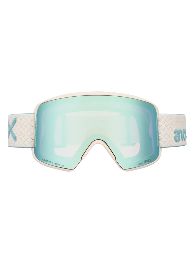 ANON M6S Oat - Perceive Variable Blue + Perceive Cloudy Pink + Facemask Snow Goggle Snow Goggles Anon 