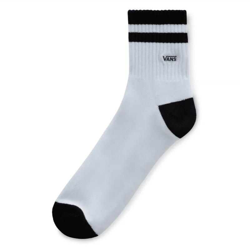 VANS Half Crew Sock White/Black Men's Socks Vans 