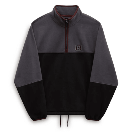 VANS Rowan Zorilla Half Zip Sweater Black Men's Sweaters Vans 