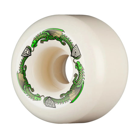 POWELL PERALTA Dragon Formula Green 54mm x 39mm 88A A2 Skateboard Wheels Skateboard Wheels Powell Peralta 