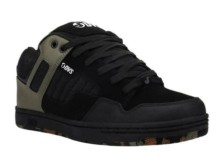 DVS Enduro 125 Shoe Black/Olive/Camo/Leather Men's Skate Shoes DVS 