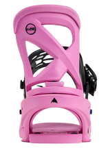 BURTON Women's Scribe Re:Flex Snowboard Bindings Fuchsia Pink 2026 Women's Snowboard Bindings Burton 