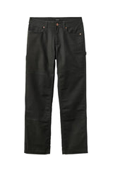 BRIXTON Builders Carpenter Pant Washed Black Men's Pants Brixton 