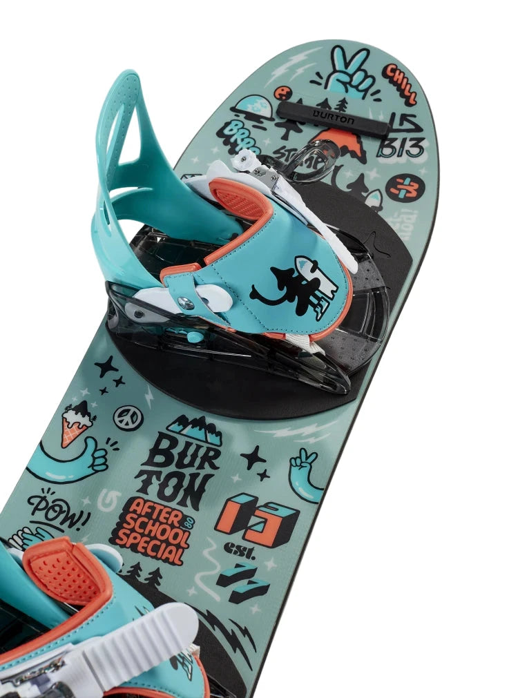 BURTON Kids After School Special Snowboard & Binding Package 2026 Youth Snowboards Burton 