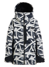 BURTON Kid's Hillslope Snow Jacket City Streets/True Black 2026 Youth Snow Jackets Burton 