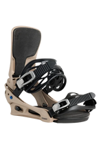 BURTON Cartel Re:Flex Snowboard Bindings Summit Taupe 2026 Men's Snowboard Bindings Burton 