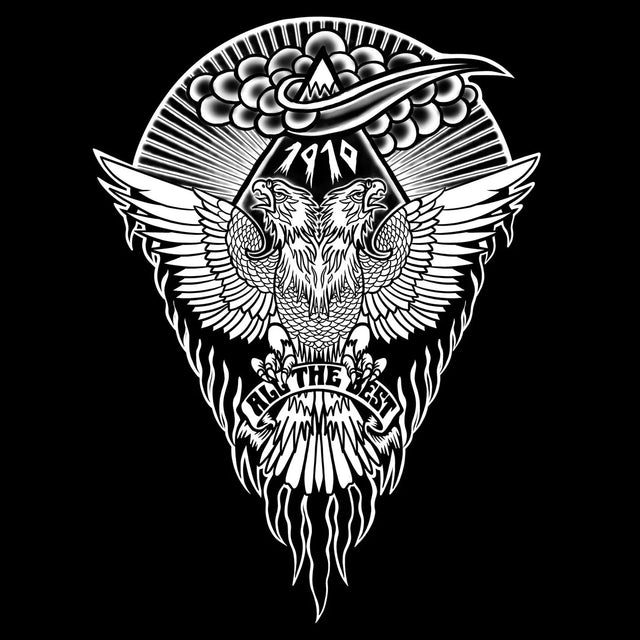 1910 Eagles Dare Pullover Hoodie Black Men's Pullover Hoodies 1910 