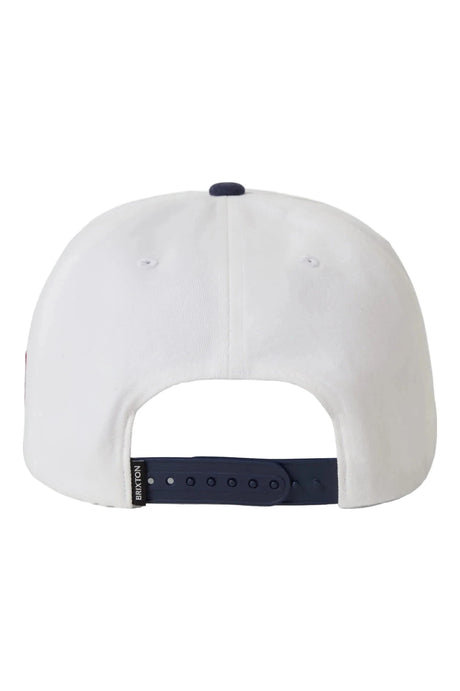 BRIXTON Coors Light Blower Snapback Hat White/Coors Navy Men's Hats Brixton 