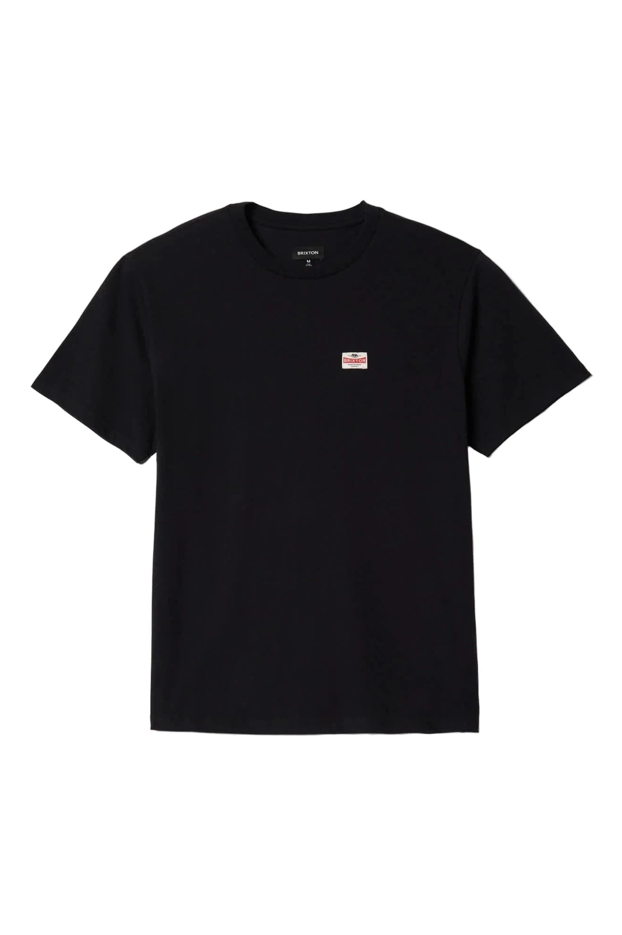 BRIXTON Highmont T-Shirt Black Worn Wash Men's Short Sleeve T-Shirts Brixton 