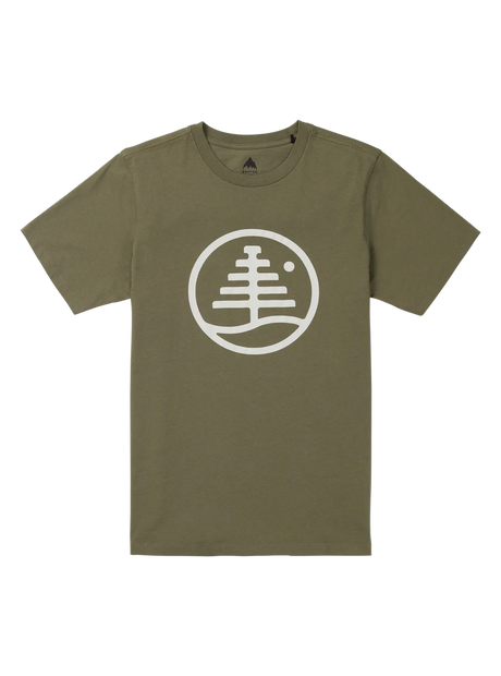BURTON Family Tree T-Shirt Forest Moss Men's Short Sleeve T-Shirts Burton 