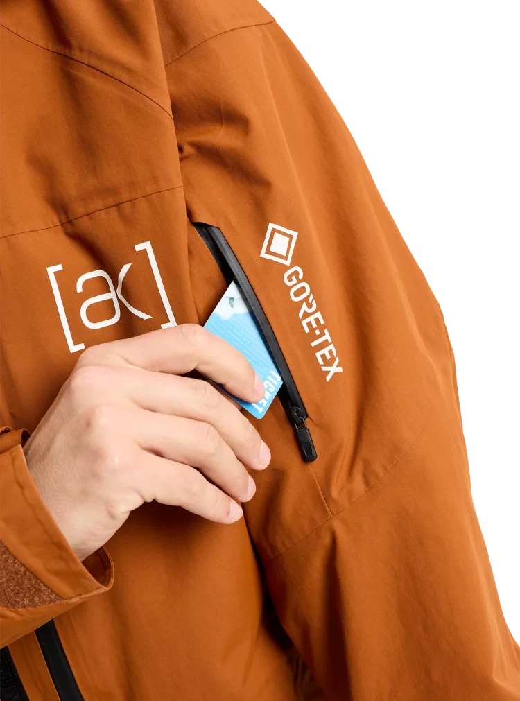 BURTON [ak] Swash GORE‑TEX 2L Snow Jacket Chestnut Brown 2026 Men's Snow Jackets Burton 